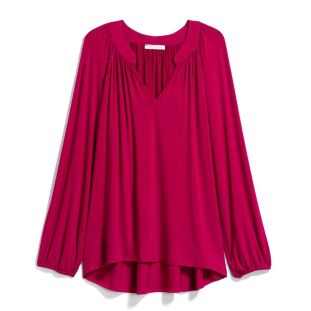 Magenta blouse Honey Punch Stitch Fix 2X